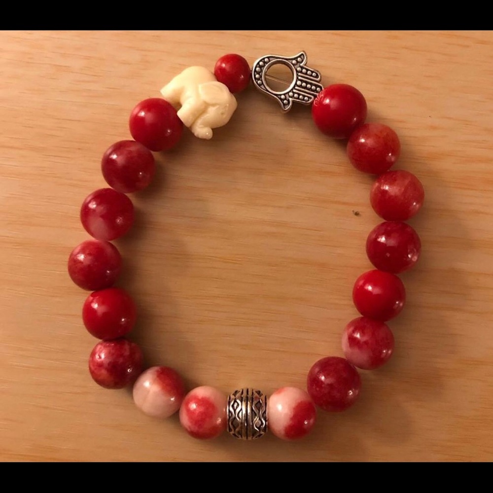 Hand crafted customized beaded bracelets